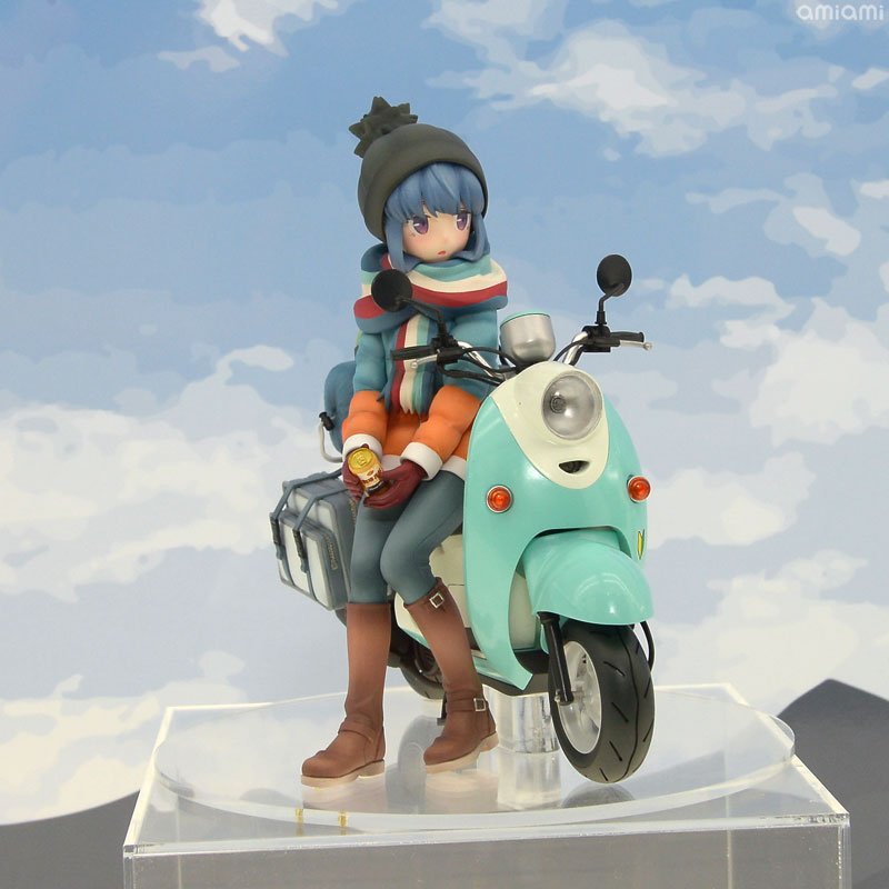 【#ワンフェス 速報】 アルター：志摩リン with スクーター #wf2019w #ゆるキャン 