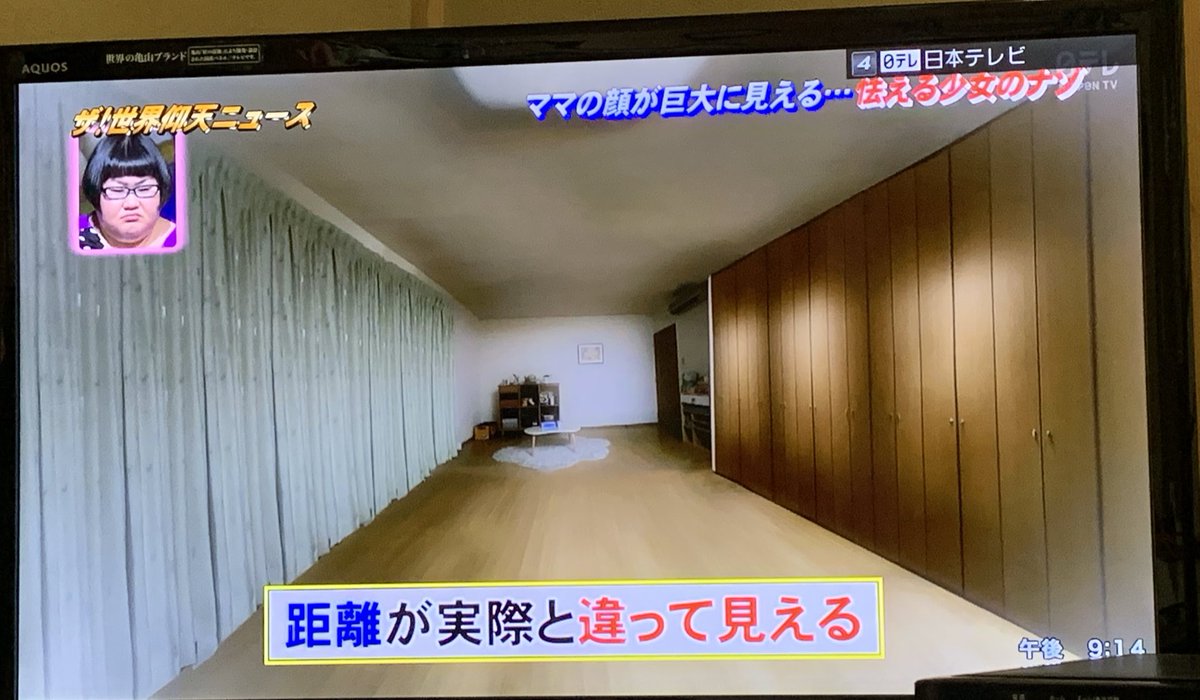 世界仰天で不思議の国のアリス症候群やってる……  こうやって周知されるのが嬉しい