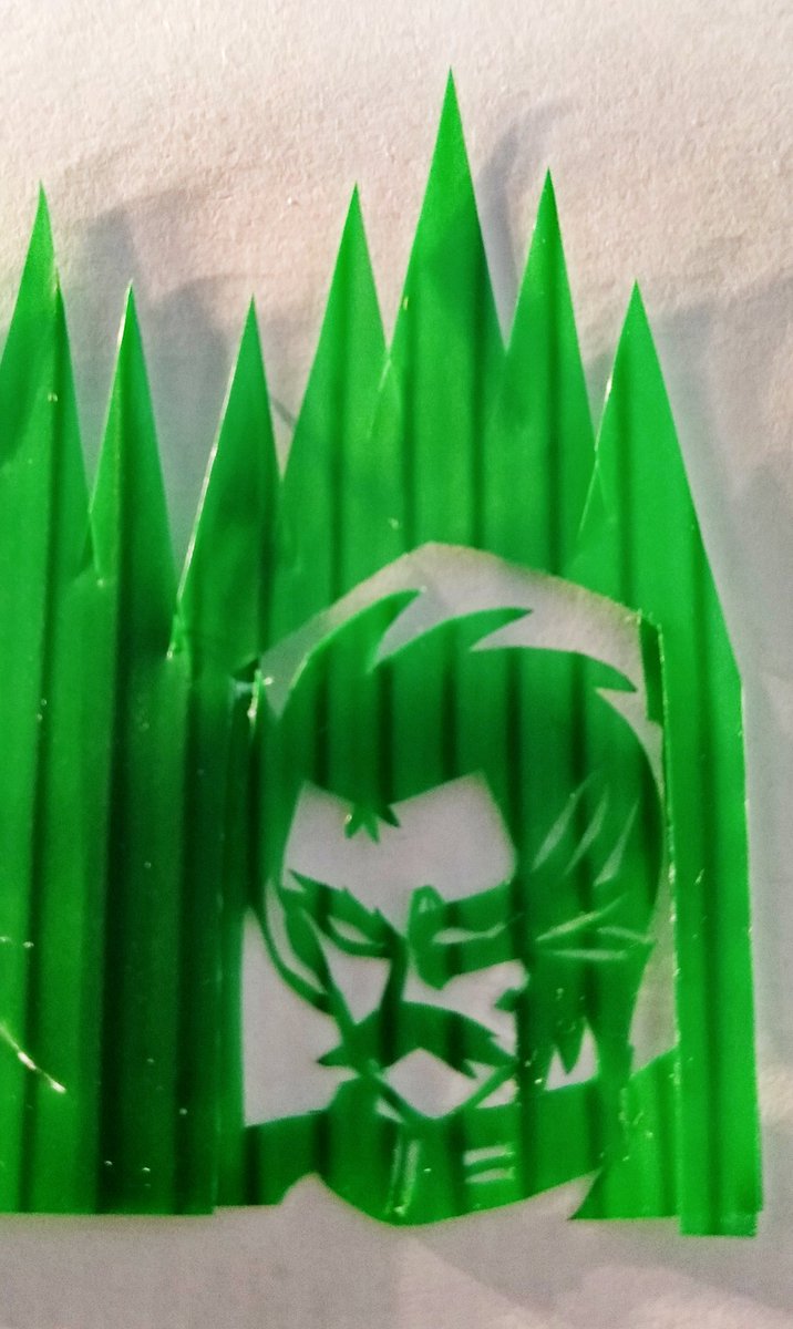 切り絵の民ならではのバランの表現方法があると思うの(出来心ですすみませんでした) 