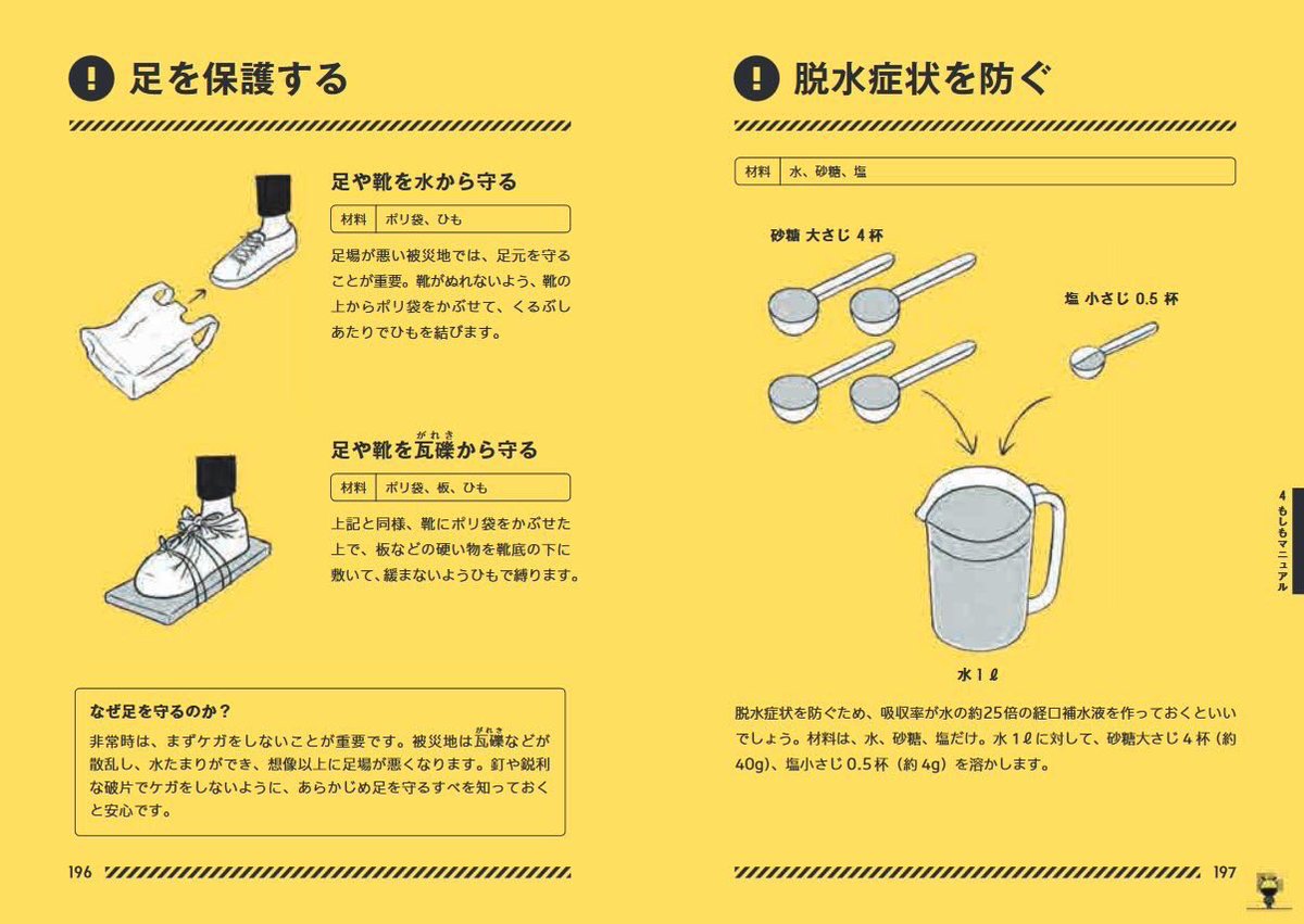 大規模な地震の発災時・避難時の注意点等は「東京防災」にまとめられています．東京以外でも使えます．オンラインPDFに加えてアプリ版や電子書籍版も無料公開されています．英語・中国語・韓国語版もあります．地震への備えや非常時の対応をいま一度確認してください． 