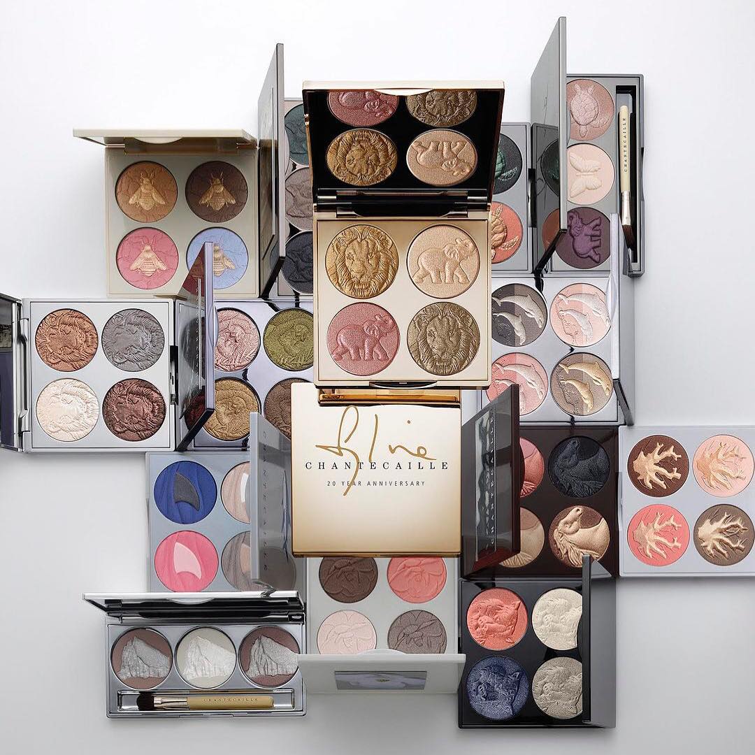   NY発のナチュラルコスメブランドChantecaille(シャンテカイユ) 絶滅に瀕した生き物や失われつつある自然環境をテーマにしたコレクションを毎年発表して収益の一部を環境保全のために寄付しているよ