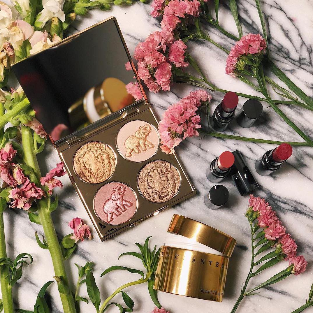   NY発のナチュラルコスメブランドChantecaille(シャンテカイユ) 絶滅に瀕した生き物や失われつつある自然環境をテーマにしたコレクションを毎年発表して収益の一部を環境保全のために寄付しているよ