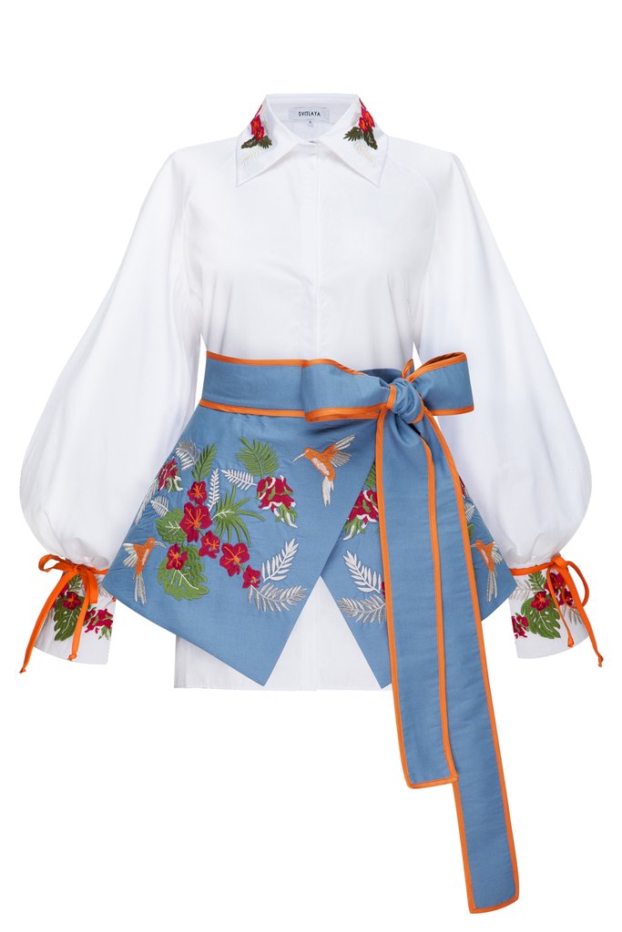伝統的な刺繍と現代的なファッションをMIXしたウクライナのブランド