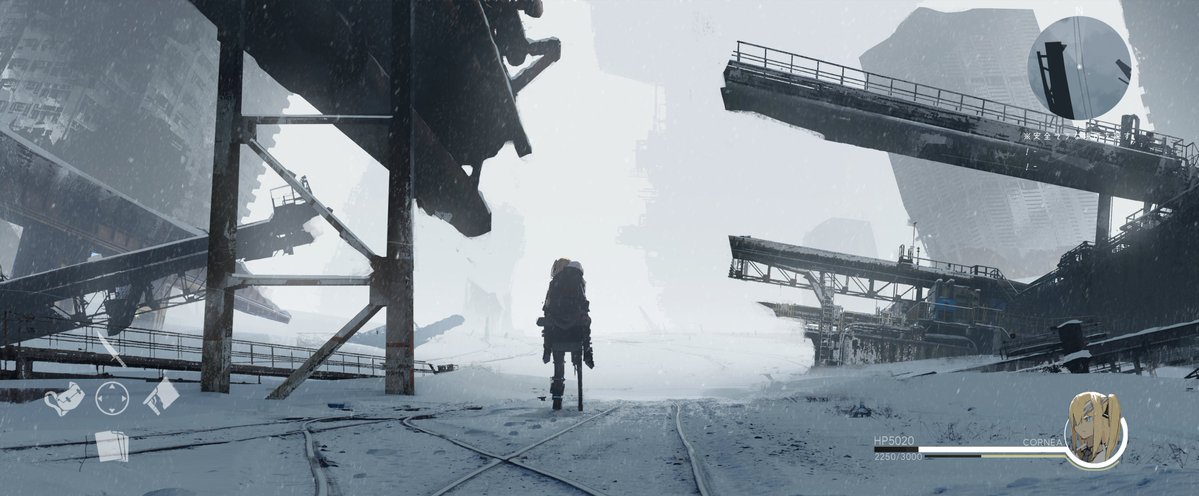 目覚めない少女の寝息を聞きながら廃墟を進むゲームが出ます。 