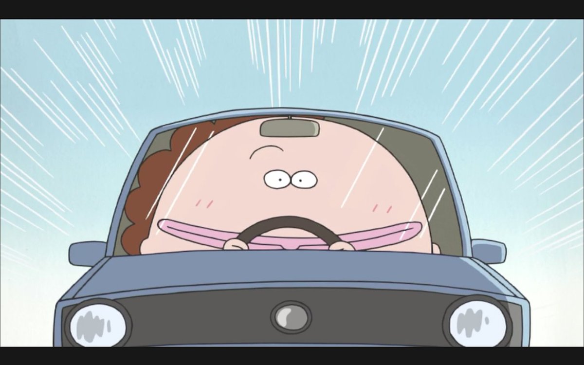 No.1 車の運転をする母 