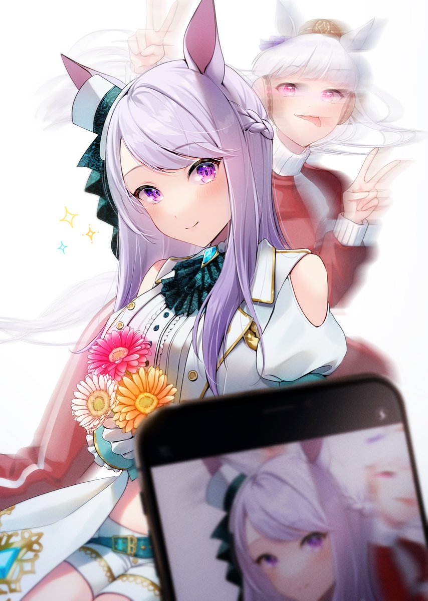 ぴすぴーす！　#ウマ娘　  #ゴールドシップ #メジロマックイーン 