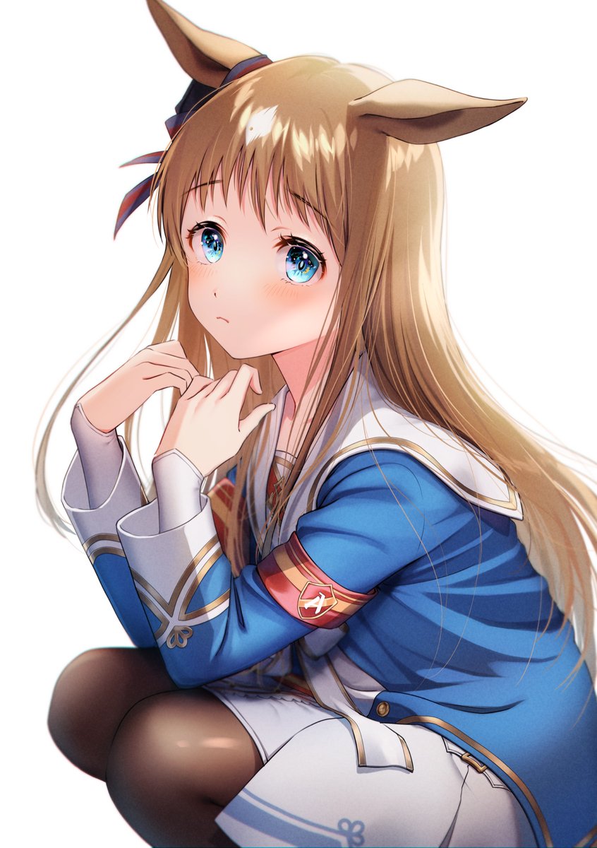 目が合ったね🌸 #ウマ娘 #グラスワンダー 