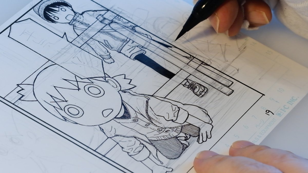 今日から池袋PARCOで「よつばと原画展」始まりました