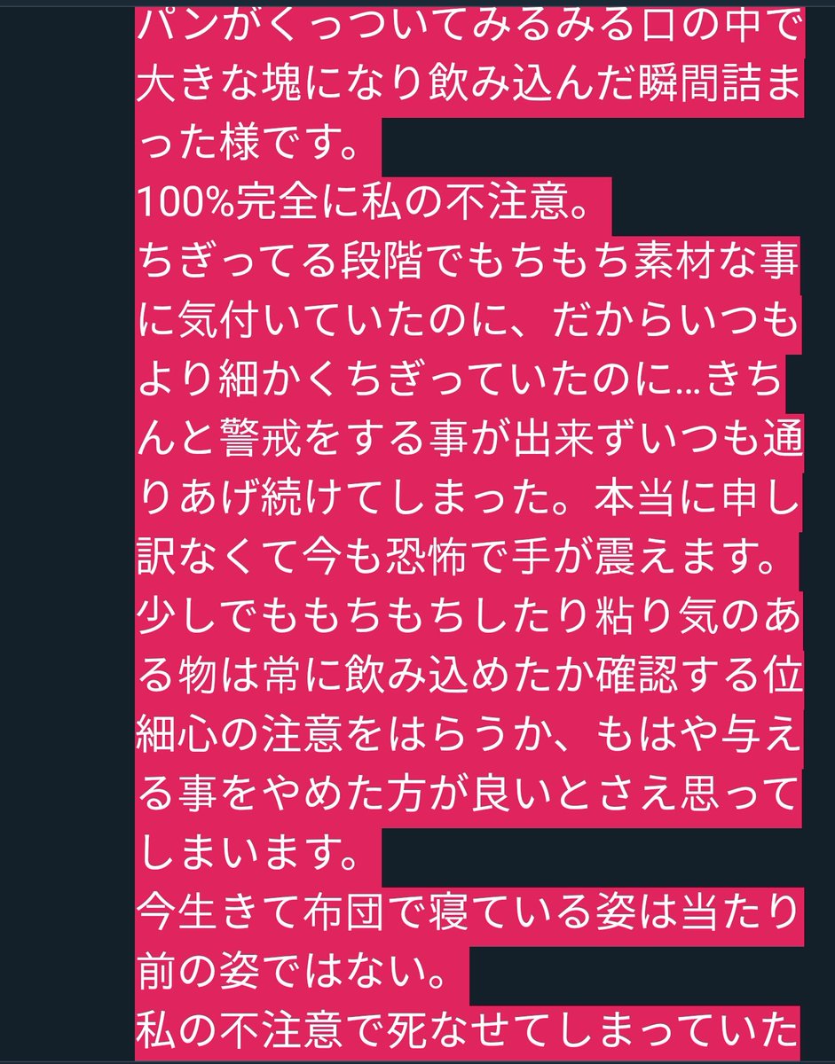 こんなアホな事するの私位かもしれませんが一歩間違ったら娘を死なせていたかもしれないので… 少しでも注意喚起になれば幸いです