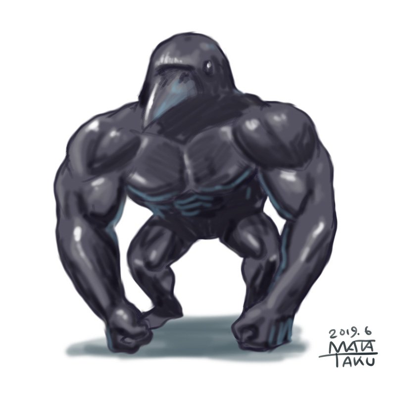 マッチョアニマル四天王が揃った！？🐶🐱🦊🦅 