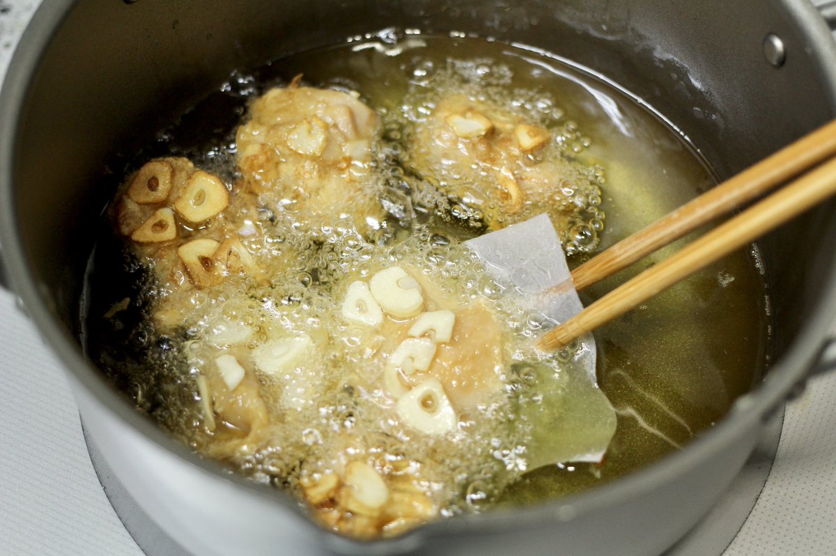 にんにくの衣をまとった唐揚げ…控えめに言って「飛ぶぞ‼️」🍺😇 