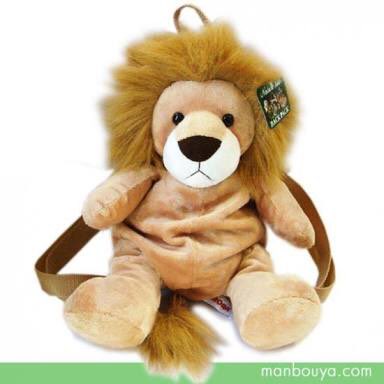 これは去年の冬、乾燥機に入れられてパンチパーマになったライオンのリュック 