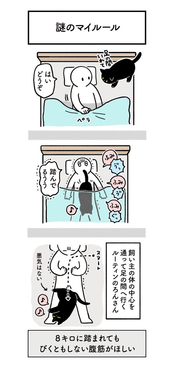 ねこに翻弄されつつもたのしい日常の絵日記（4まいある） #ろんの絵日記 
