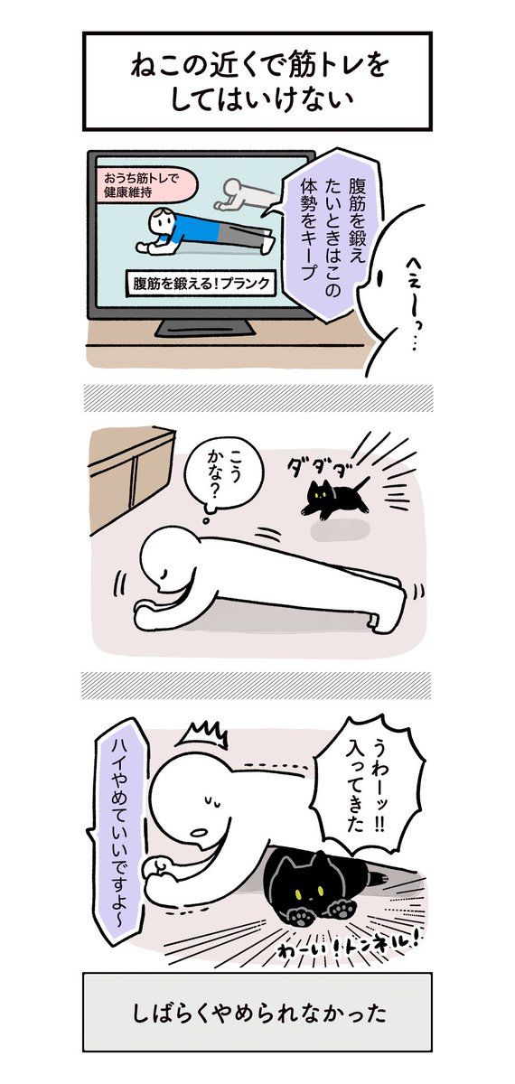 ねこに翻弄されつつもたのしい日常の絵日記（4まいある） #ろんの絵日記 