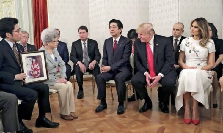 トランプ大統領は2017年、2019年と2度も拉致被害者家族に会い身を乗り出して話を聞いた