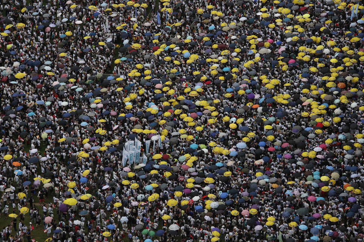 去年の6月9日に、100万人以上の香港人が逃亡犯条例に反対する為に立ち上がりました