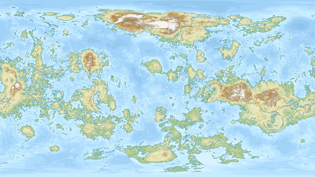 テラフォーミングされた月・火星・金星の地図をみると地殻変動がないから全然地球の地形っぽくないね  かろうじて金星はマシだが、秩序がなく水溜りの泥と大差がない陸、遠浅な海 