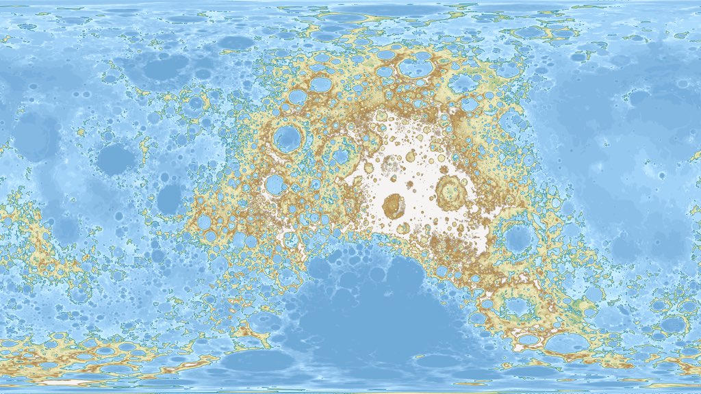 テラフォーミングされた月・火星・金星の地図をみると地殻変動がないから全然地球の地形っぽくないね かろうじて金星はマシだが、秩序がなく水溜りの泥と大差がない陸、遠浅な海