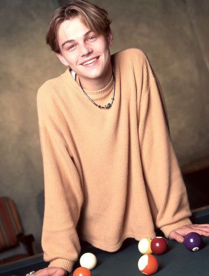 #成人の日 ということで、1994年、当時20歳のレオナルド・ディカプリオ上げときます