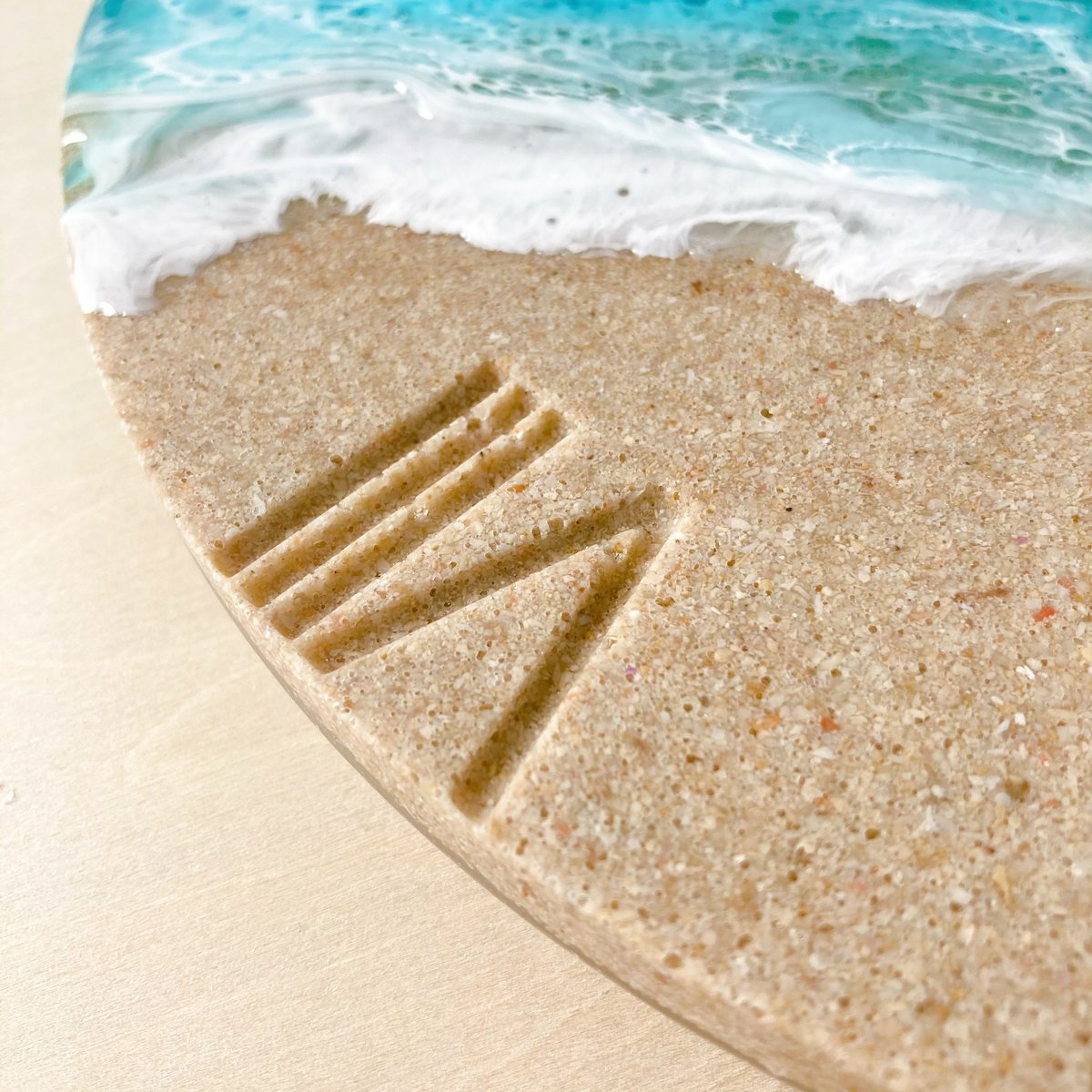 Turquoise Ocean Clock🌊🕑  かみんぐすーん😌 