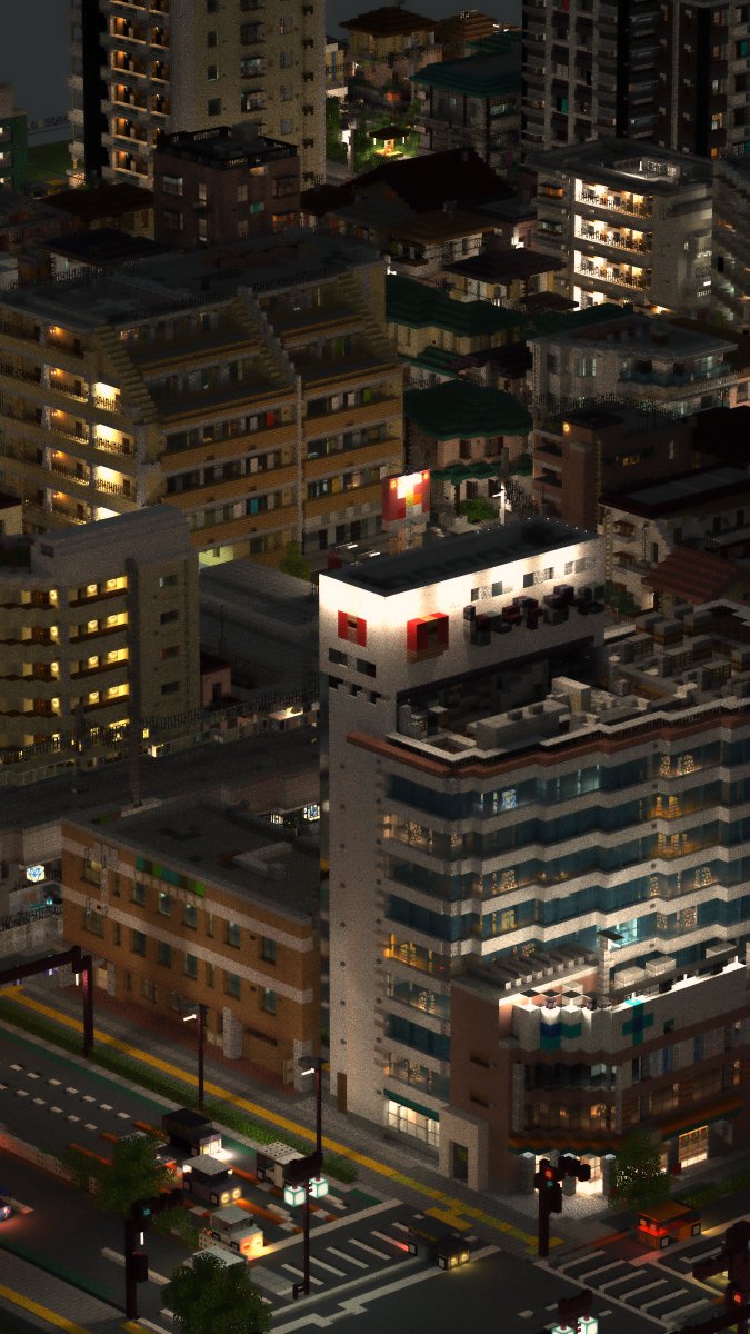 「マイクラ」とかいう都市シミュレーションゲーム（縦画像だから是非タップしてみて） 