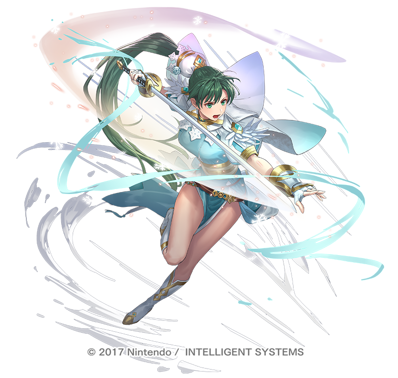 『ファイアーエムブレム ヒーローズ』で神装英雄「リン」のイラストを描きました
