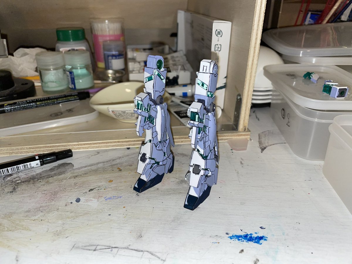 いい感じですよ。 #イラスト風模型 