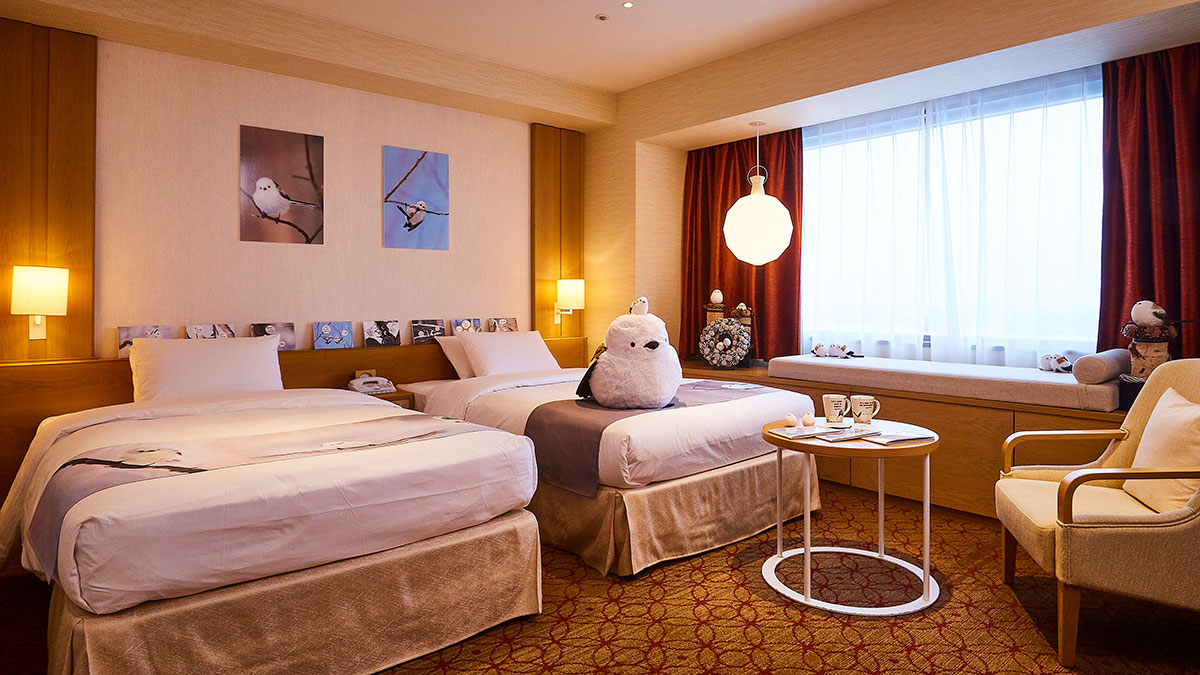 京王プラザホテル札幌に誕生したシマエナガルームに宿泊したい方はＲＴ（・▴・） 