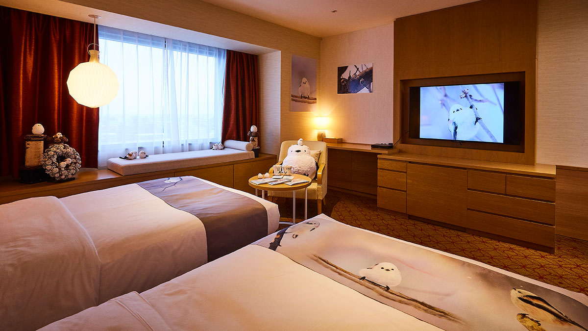 京王プラザホテル札幌に誕生したシマエナガルームに宿泊したい方はＲＴ（・▴・） 