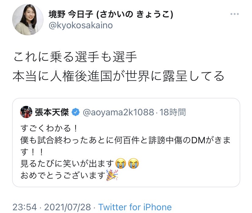   「とある国」とは日本だったのでは