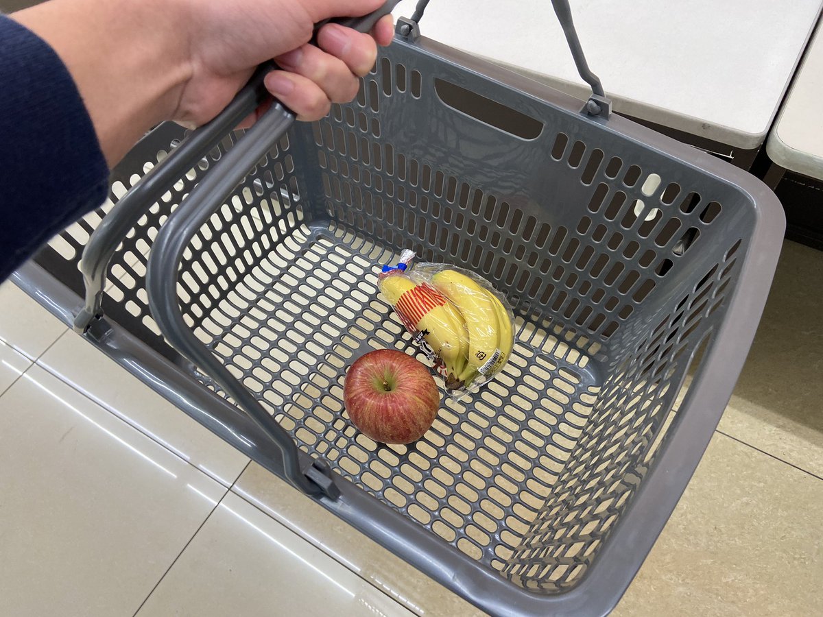 算数の問題みたいな買い物してる 