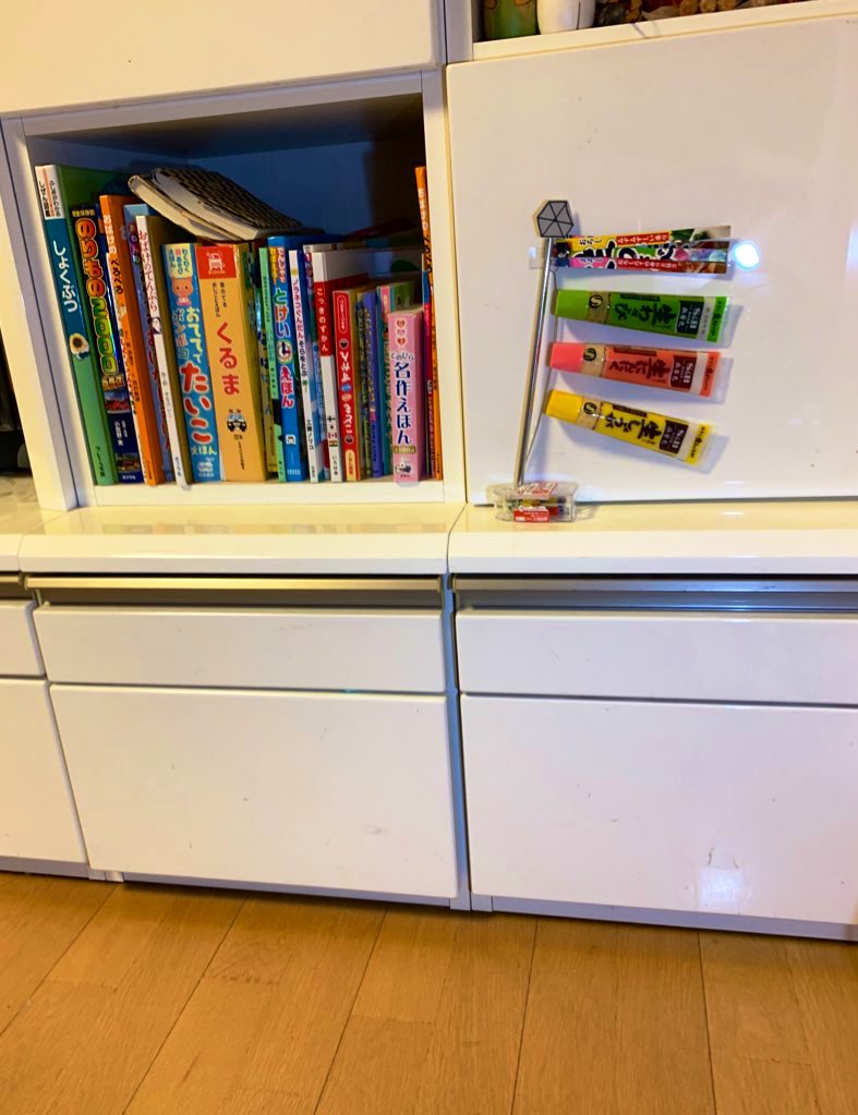 売り切れていたので今年の鯉のぼりはこれで我慢してくれ 