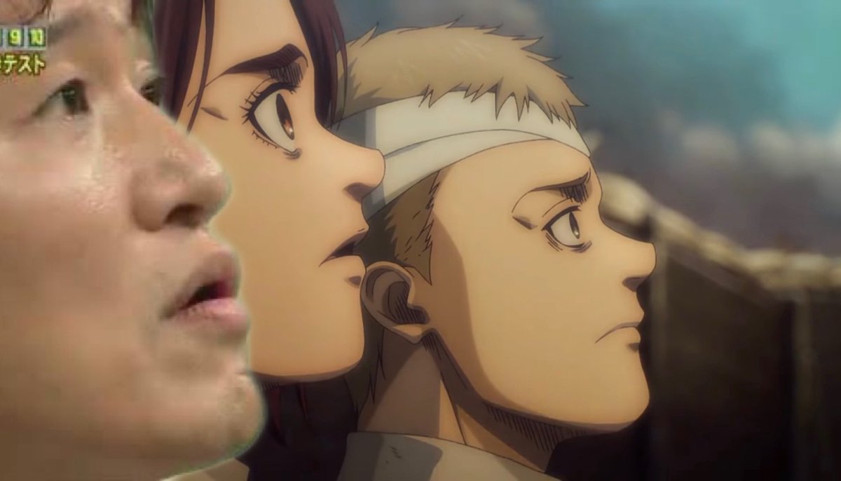 進撃の巨人に出演した林修 