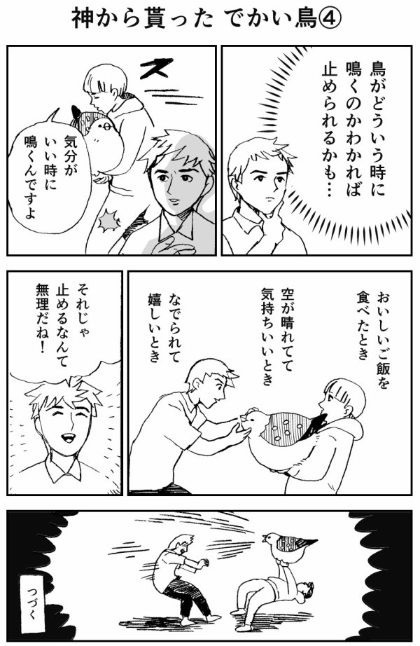 神から貰ったでかい鳥シリーズ
