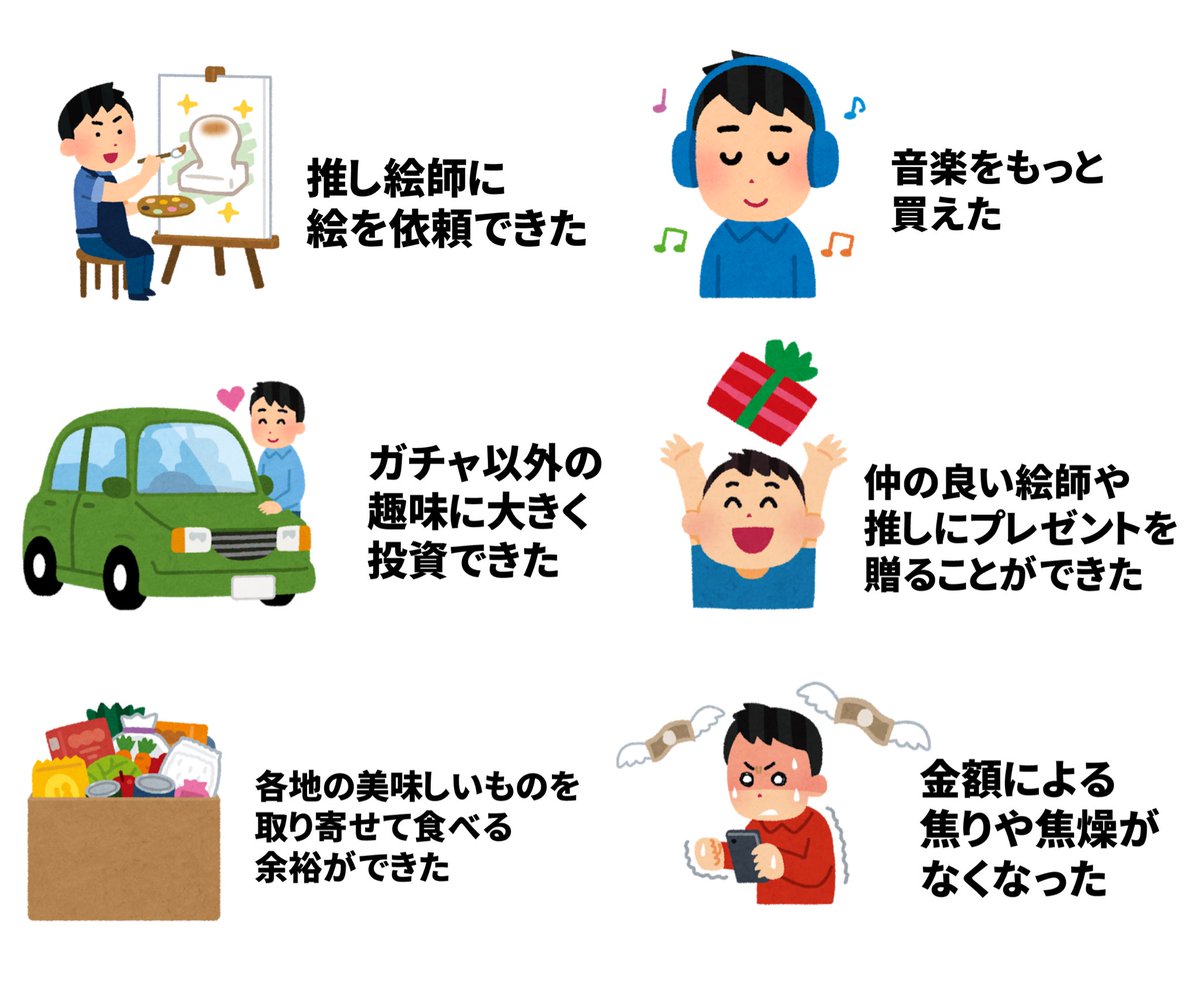 ソシャゲ課金やめて生活が潤った 