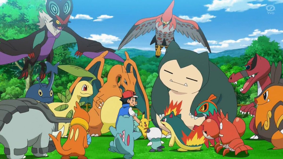 マジでポケモン熱すぎだろwwwwww シゲル再登場、サトシのゴウカザル解禁、過去手持ち集合、アイリスBW2verで復活 ド直球世代すぎてやばいwwwwwwww