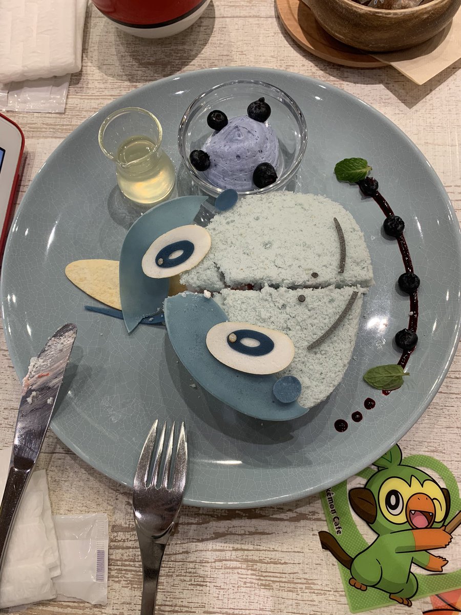 瑠璃子さんとポケモンカフェ行ってきた🥳 瑠璃子さんと遊ぶの初めてだったのでお誘い頂いてからどちどちの毎日でしたが大変楽しゅうございました