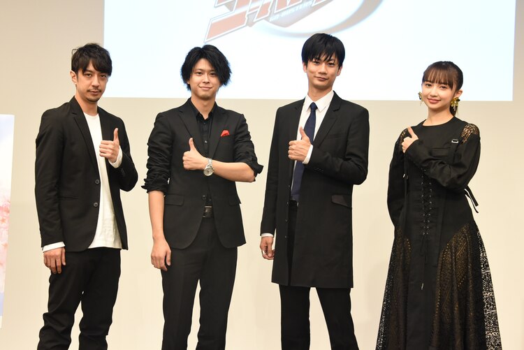 「ゴーバスターズ」キャストがTIFFに集結、鈴木勝大「縁を作ってもらって感謝」(写真12枚) #東京国際映画祭 #TIFFJP #特命戦隊ゴーバスターズ #鈴木勝大 #馬場良馬 #小宮有紗 #松本寛也