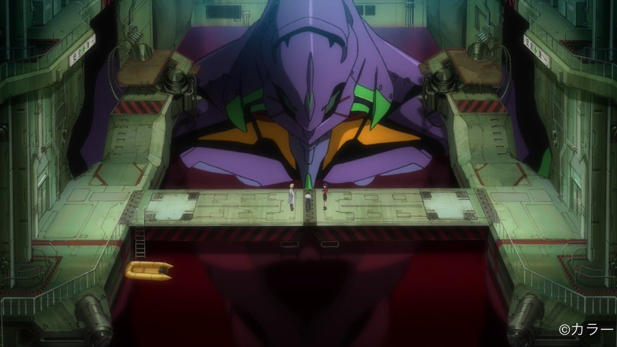   『ヱヴァンゲリヲン新劇場版：序 TV版』放送です  原作・脚本・総監督：庵野秀明 監督：摩砂雪、鶴巻和哉 声の出演：緒方恵美、林原めぐみ、三石琴乃、山口由里子、立木文彦、清川元夢  ぜひご覧ください 