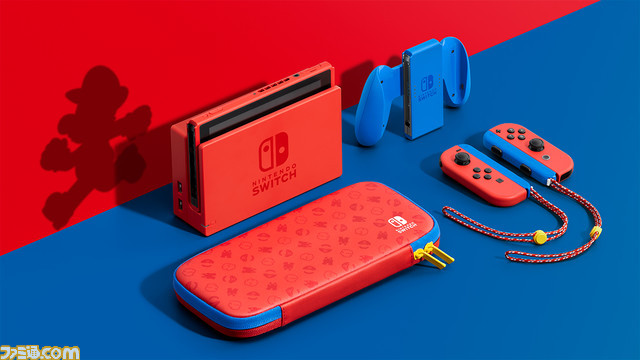 Nintendo Switch新色“マリオレッド×ブルー セット”2月21日発売決定