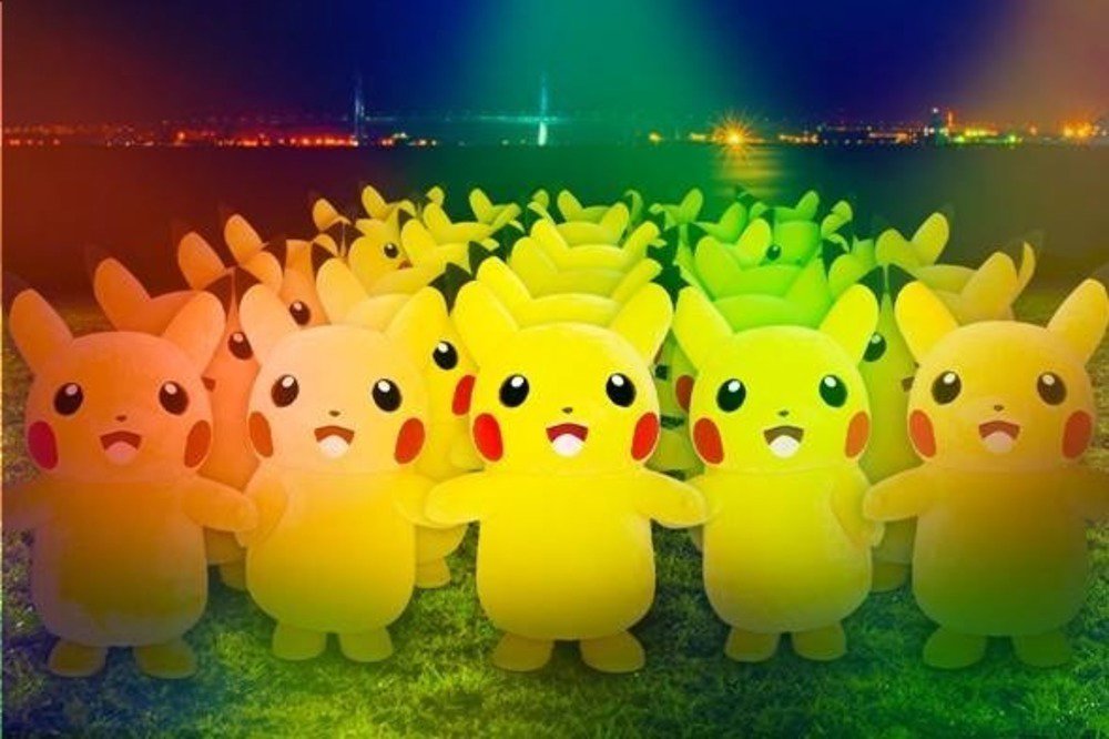 「ピカチュウ大量発生チュウ! 2019」横浜に過去最大級2,000匹以上のピカチュウ出現、ポケモンカフェのアイスショップも出店 -