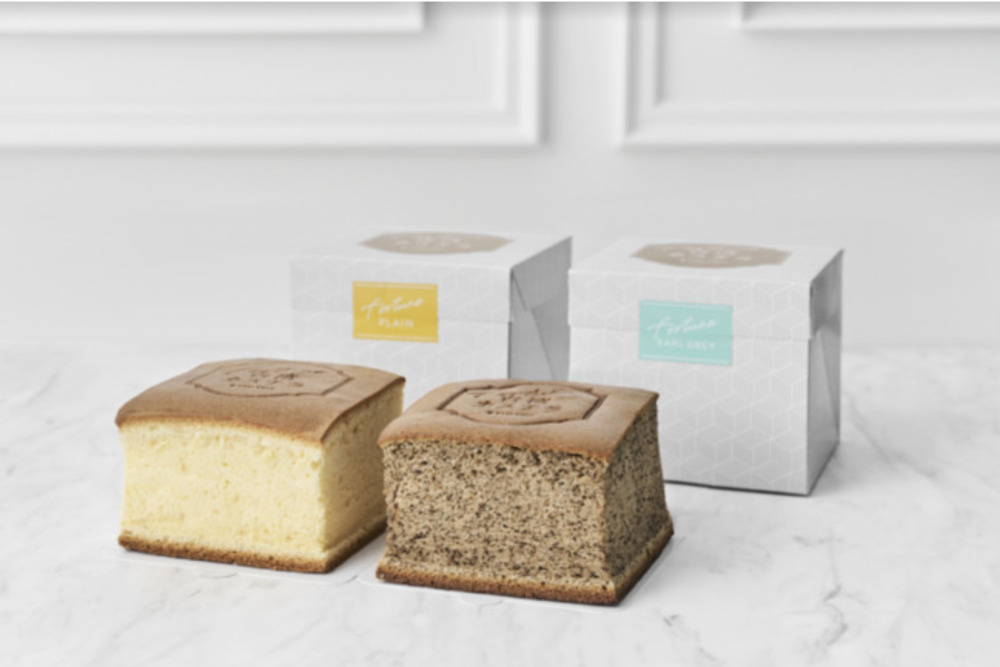 アールグレイ専門店「アンドアールグレイ」“極上”の台湾カステラ、茶葉を練り込んだふわふわ生地 -  