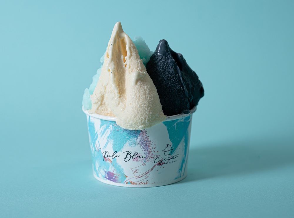 米津玄師の楽曲「Pale Blue」「ゆめうつつ」「死神」をイメージした期間限定ジェラート -  