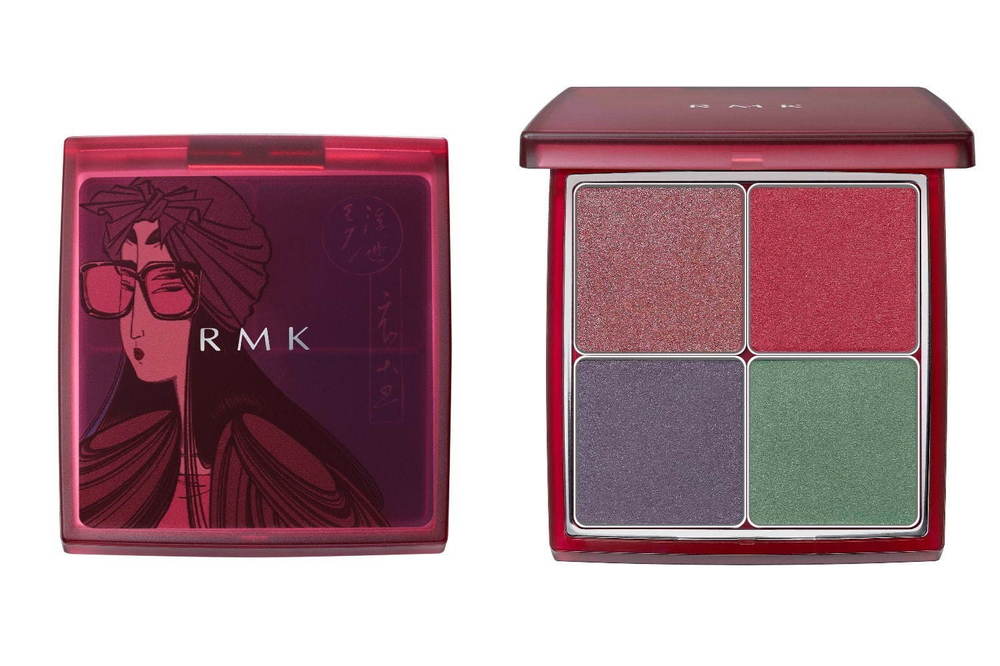 RMK“江戸時代”から着想した20年秋冬コスメ、美人画モチーフのアイシャドウや“キセル”風Wライナー -