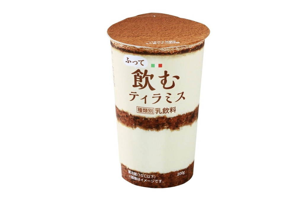 「ふって飲むティラミス」“まるでティラミス”とろとろ食感デザートドリンクが全国のローソンで -