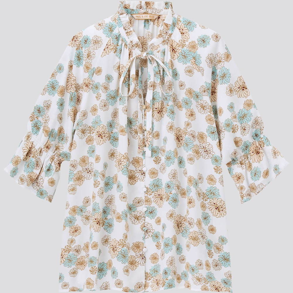 ユニクロUT×ポール & ジョー -“猫と花”モチーフのTシャツやブラウス、ワンピースなど -  