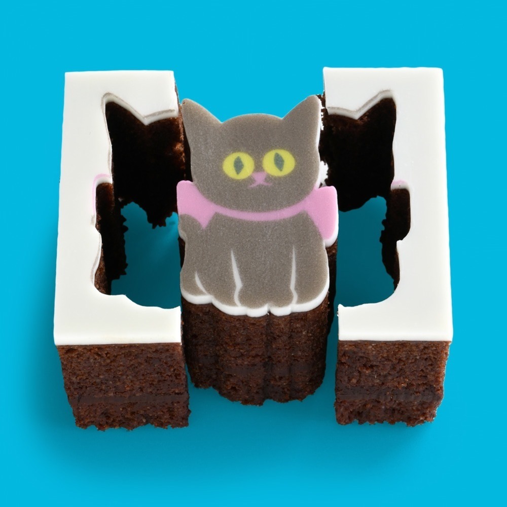 “ねこ”に型抜きできる「カタヌキヤ」の限定バウムクーヘン、東京・大阪・名古屋で発売 -  