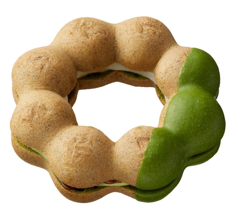 ミスド×祇園辻利の第2弾「つや抹茶」宇治抹茶入りドーナツに黒蜜やきなこなど和素材を合わせて -  