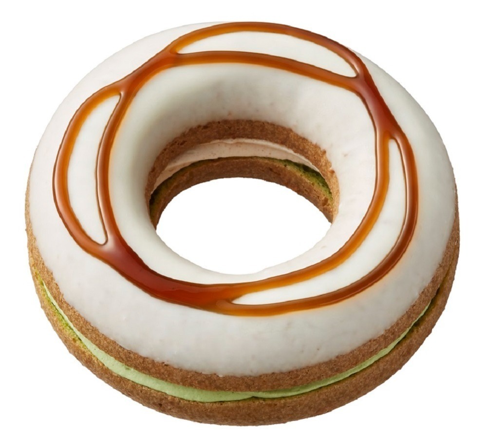 ミスド×祇園辻利の第2弾「つや抹茶」宇治抹茶入りドーナツに黒蜜やきなこなど和素材を合わせて -  