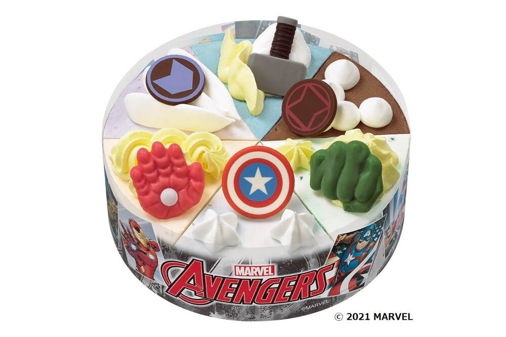サーティワン“マーベル”のアイスクリームケーキ初登場、ハルクなど人気キャラクターを表現 -  